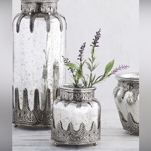 Pottery Barn Mercury Glass Vase